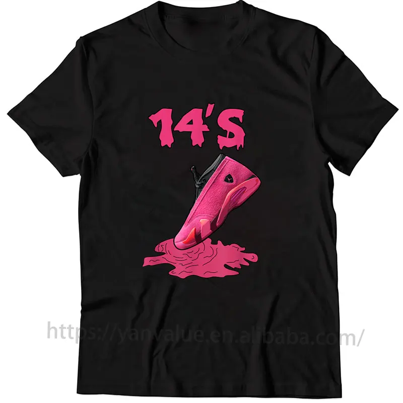 

New Arrival Summer t shirt Custom Printing Tees Shoes Drip Unisex T-Shirt Oversized t shirt Brand Graphic Men's t-shirts