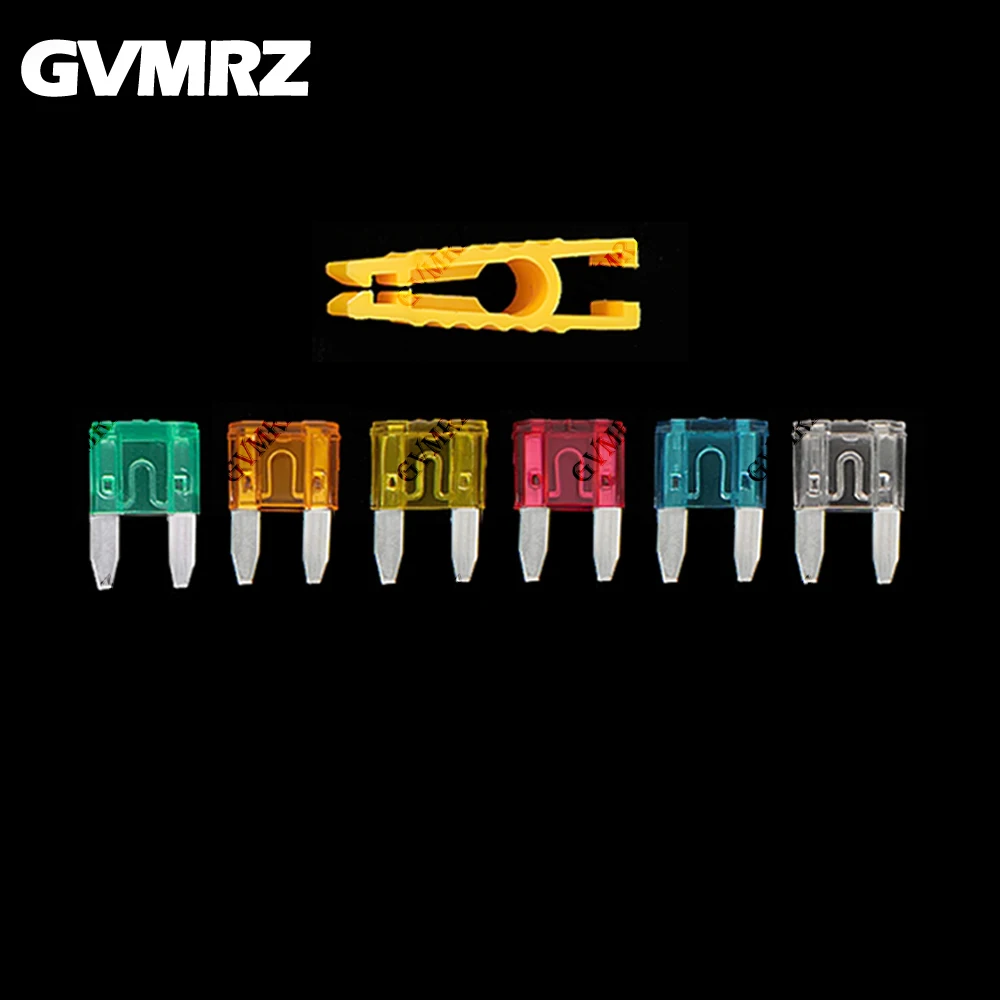 120PCS 6Werte Kleine Größe Klingen Typ Auto Sicherung kit Sortiment 5A 10A 15A 20A 25A 30A sicherung Set Auto Auto Lkw mit Box Clip – Detail 2