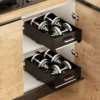 Non-Installation Kitchen Shelf Dish Organizer Cabinet Pull-out Rack Multifunctional Spice Bowls Chopsticks Racks Under Sink 5