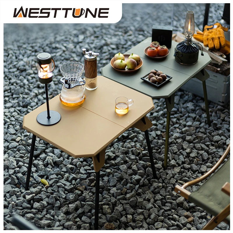 طاولة تخييم خارجية متعددة الاستخدامات من WESTTUNE،...