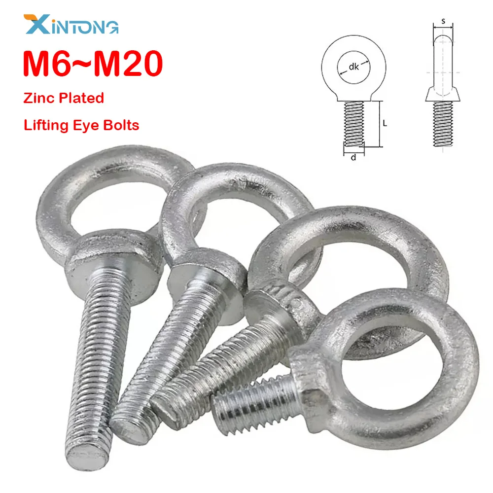 INH-6M | Lifting Eye Bolts - Hook Eye Nut, Stainless Steel, INH | Mizumoto Machine Manufacturing | MISUMI
