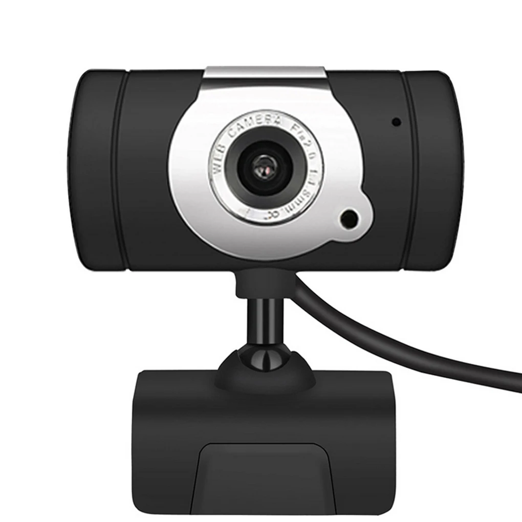 Driver free webcam video chat glass lens 480p 360 degrees rotating