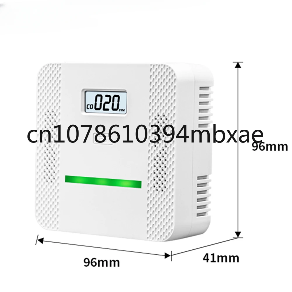 

Fire Alarm Smoke Carbon Monoxide Detector Alarm Digital Tester Battery Operated CO And Smoke Detector