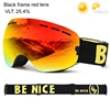 UV400 Anti-fog Double Layers Ski Goggles Big Lens Ski Mask Glasses Skiing Snow Snowboard Eyewear Mirror Polarize Goggles Adults 2