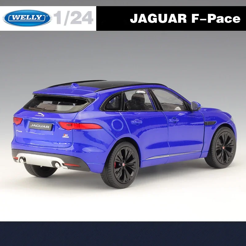 Welly 1:24 JAGUAR F-Pace SUV Alloy Car Model Diecast Metal Toy Vehicles Car Model High Simulation Collection Childrens Toys Gift 5