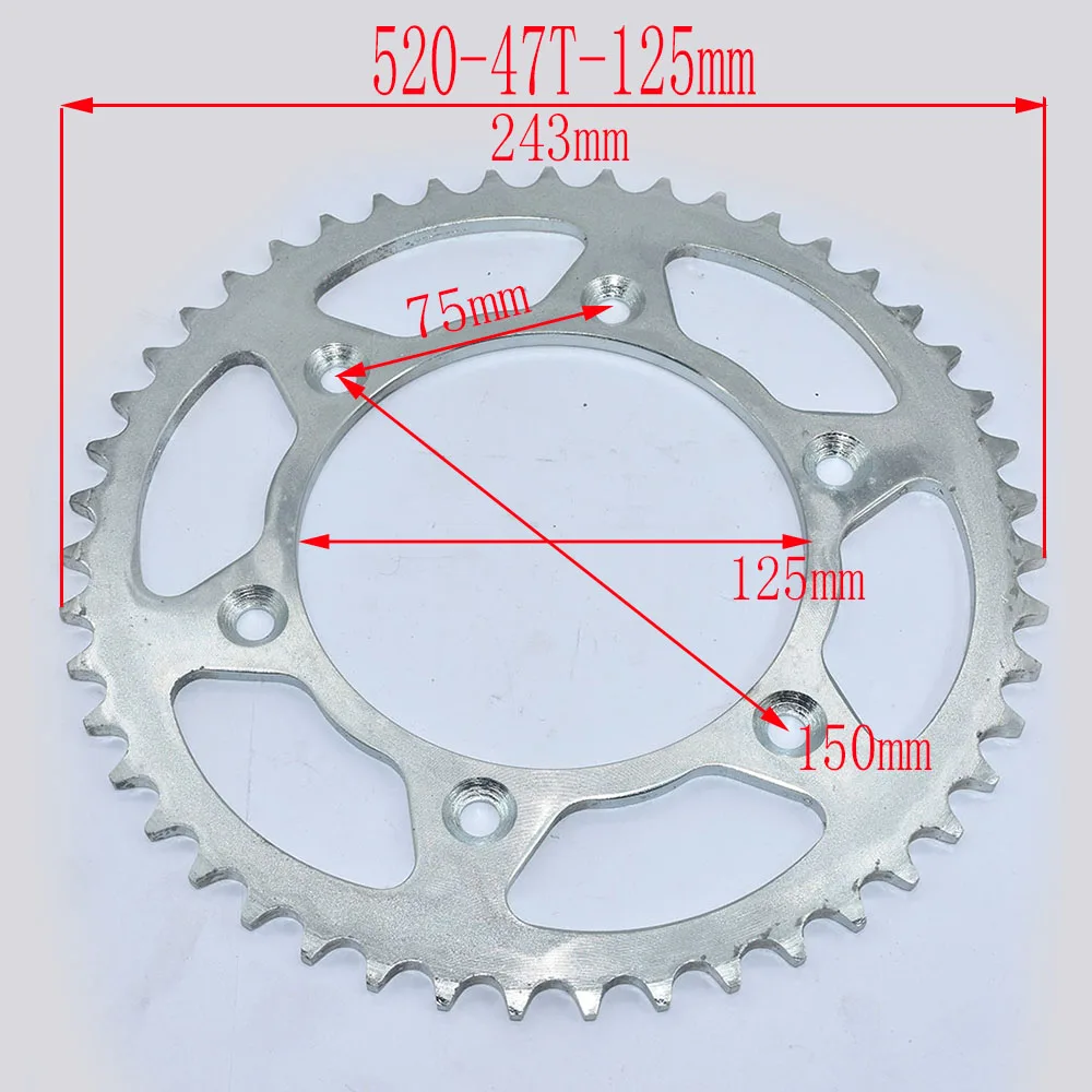 Motocross 36 Front 32 Rear Aluminum Wheel Hub and sprocket and disc Brake for CRF250R/X CRF450R/X Motorcycle Bike wheel hub spacers kit