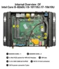 12th Gen Intel Core i5-1235U Fanless Industrial Mini PC 2x Gigabit LAN 2x COM RS232 8x USB Support WiFi 4G SIM LTE Windows Linux 6