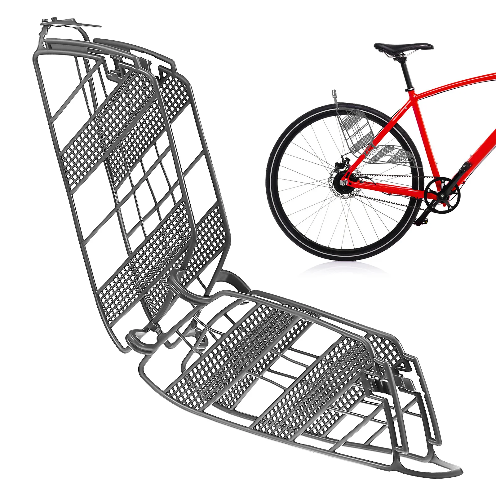 

Protection Net Bike Accessory Backseat Protective Rear Wheel Guarding Screen Mesh Dress Resin Plastic Supply