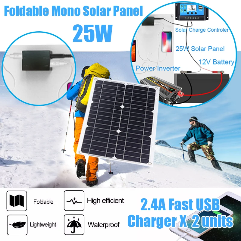 태양광 인버터 키트 6000W 완전 발전 시스템 500W DC 12V에서 AC 110/220V로 변환 태양광 패널 18V 시스템 50A 태양광 충전 컨트롤러