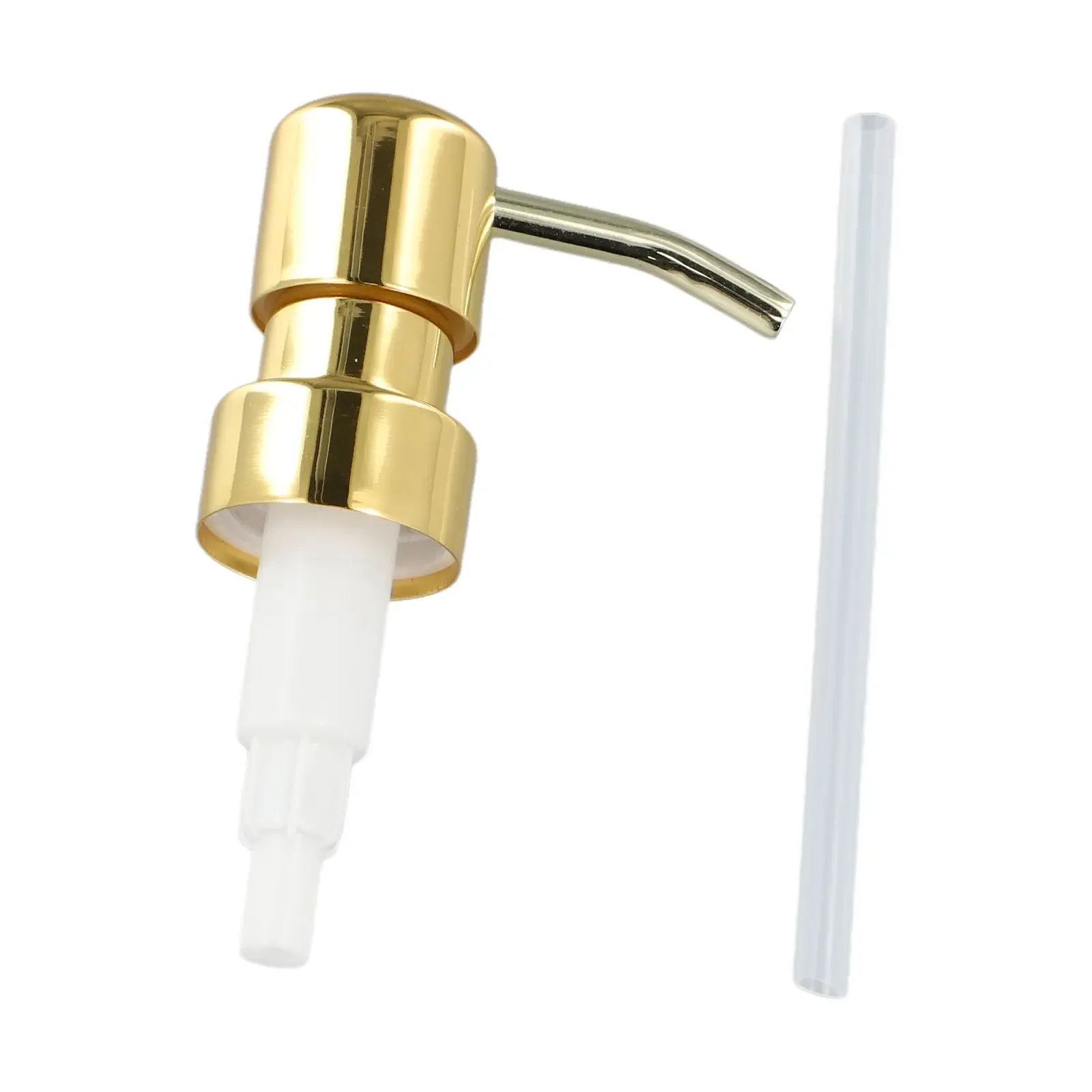 Stainless Steel Metal Pump Head Liquid Lotion Dispenser Push Type Lotion Pump Jar Tube Shampoo Bathroom Hardware, soap dispenser tray