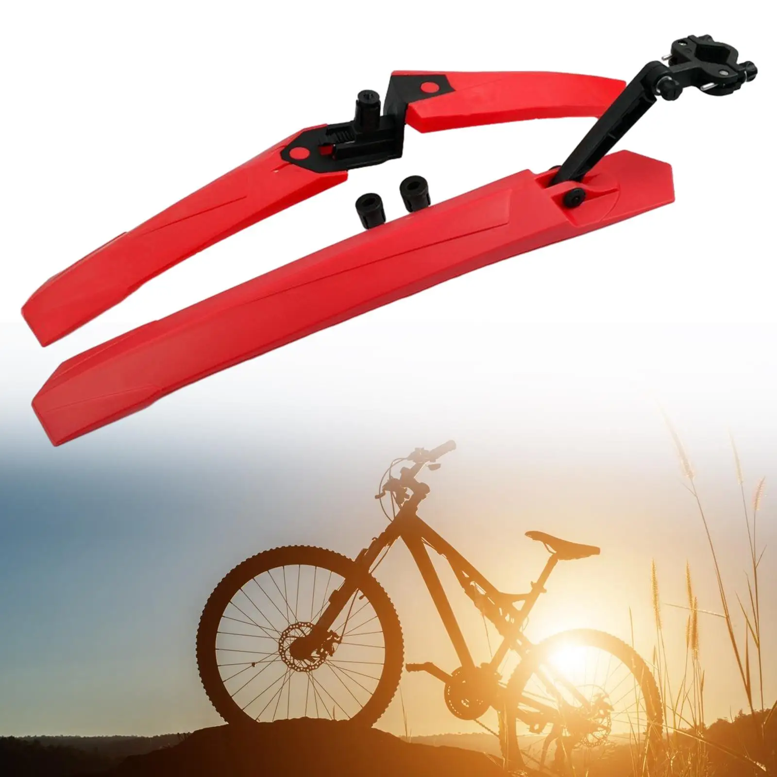 Bike Mudguard Front Rear Set Front Rear s for Sports Riding Cycling
