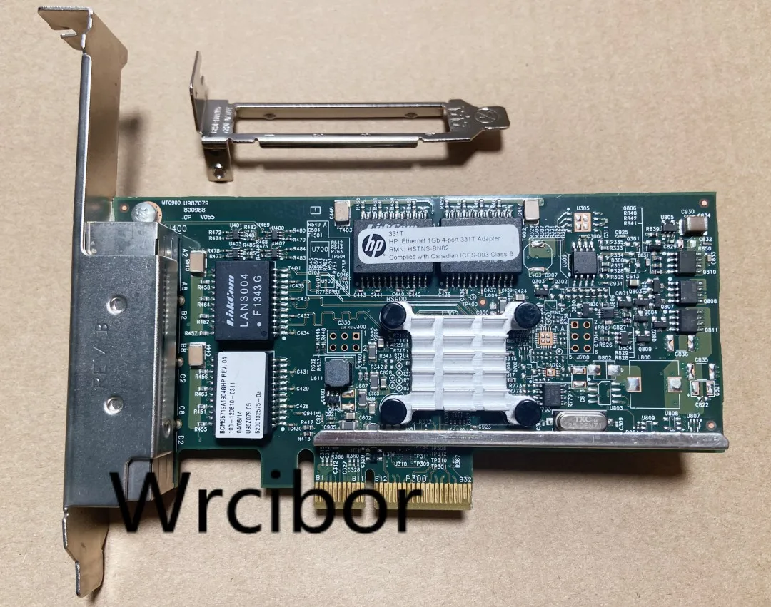

647592-001 HP ETHERNET 1 ГБ 4-портовый адаптер 331T 649871-001 647594-B21