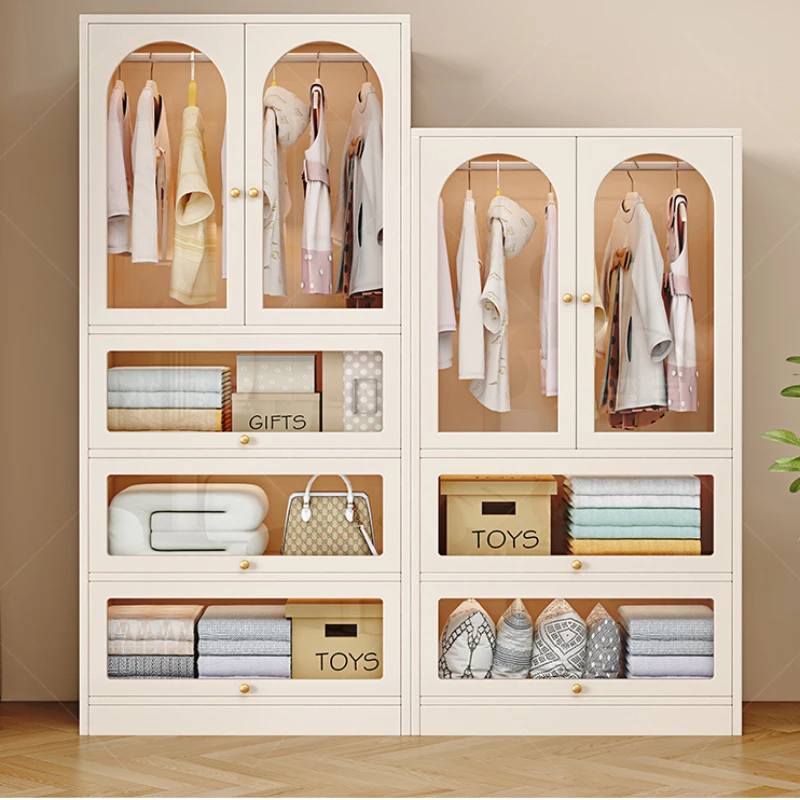 Shelves Children's Wardrobes Organizer Drawer Hangers Wardrobes Closet Bedroom Dressers Penderie Enfant Room Furniture CY50CW