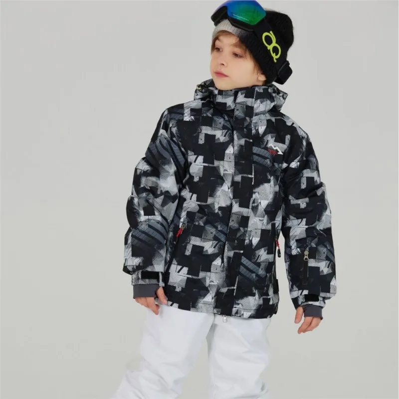 детский лыжный костюм Children Boys Girl Kids Snowboard Ski Suit Waterproof Outdoor Sports Jacket Pants Snowsuit