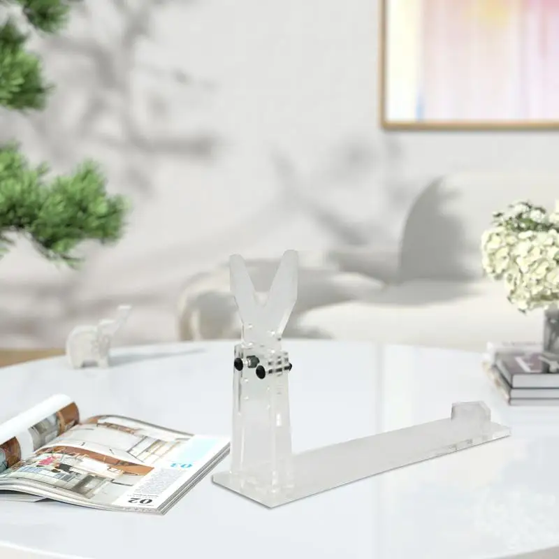 1pcs Clear Acrylic PistolDisplay Stand Handgun Display Holder Stand GunOrganizer Toy GunStorage Rack Display Stand Holder 3
