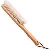 Long Handle Horse Hair Long Handle Soft Shoe Brush Bed Sweeping Brush Coat Cleaning Brush Shoe Polish Brush 1
