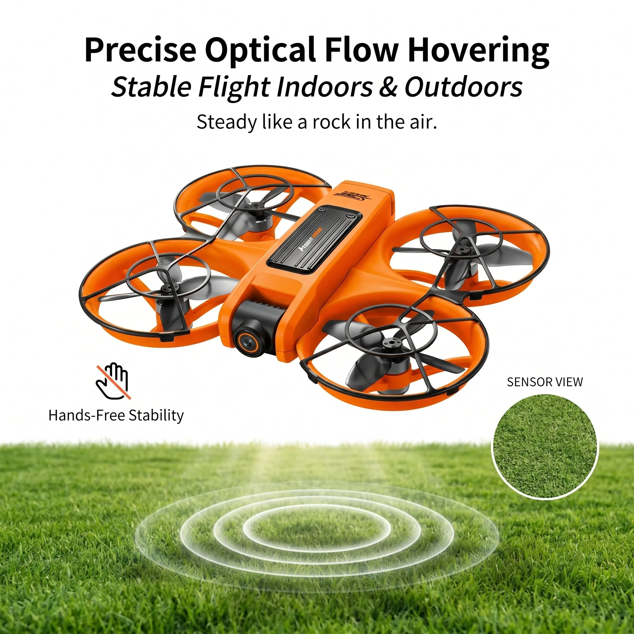 Drone avec caméra HD, évitement obstacles, moteur sans balais