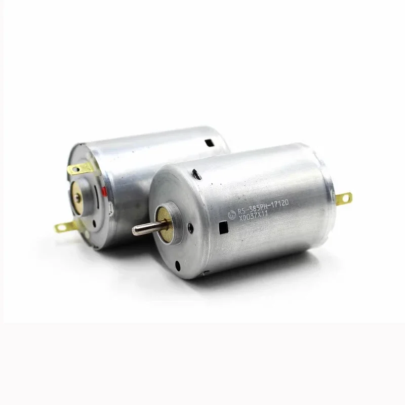 MABUCHI RS-385PH-17120 미니 RS-385 모터 DC 12V 18V 24V 9000RPM 마이크로 28mm 전기 카본 부시 모터 DIY 자동차 가전 제품