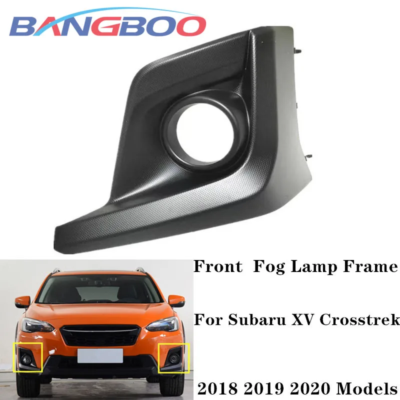 

Car Front Bumper Fog Light Fog Lamp Frame Cover Shell For Subaru XV Crosstrek 2018 2019 2020