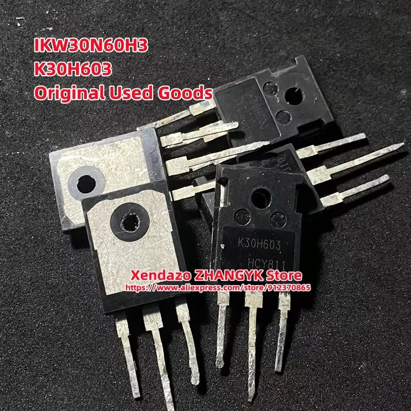 Original IKW30N60H3 K30H603 30A 600V IGBT Tube 10pcs/lot