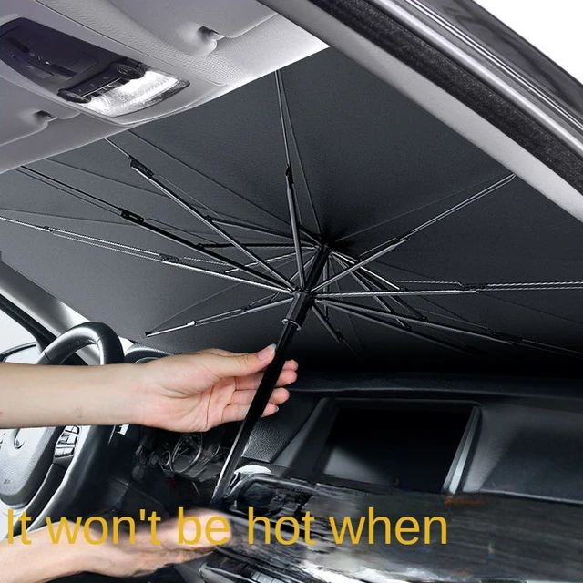 Car Sunshade Umbrella SUV Windshield Cover Foldable Heat Insulation Sun  Blind Auto UV Protection Accessories
