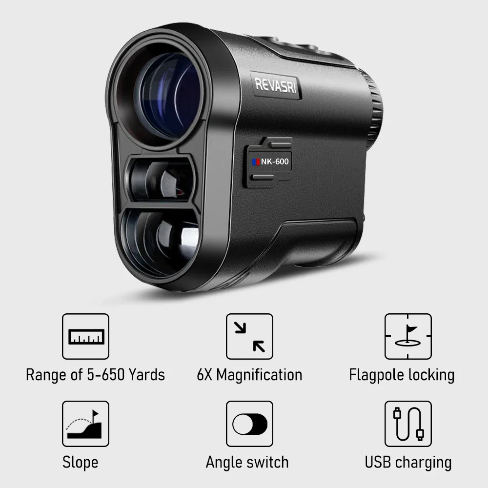 REVASRI ゴルフ用レーザー距離計 Amazon.com : REVASRI Golf Rangefinder with Slope and Pin