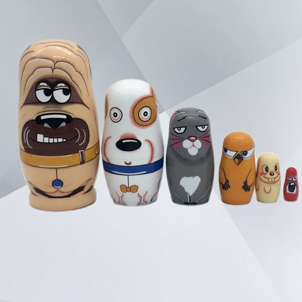 

6 шт., деревянные игрушки