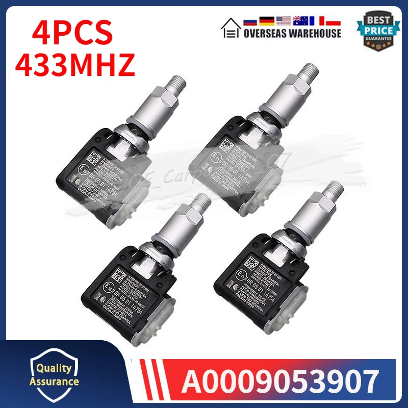 

Автомобильный датчик давления в шинах A0009053907 для Mercedes-Benz C S GLS GLC Class Metris TPMS датчик давления в шинах 433 МГц
