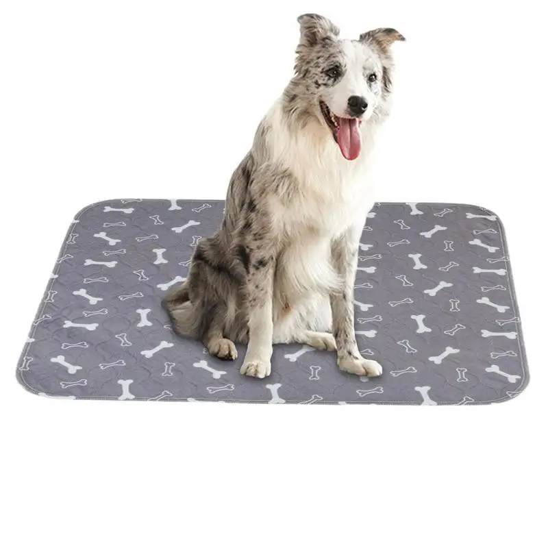 

Washable Pee Pads for Dogs Large Reusable Puppy Pet Training Floor Mats Absorbent Leakproof Whelping Potty and Crate Use