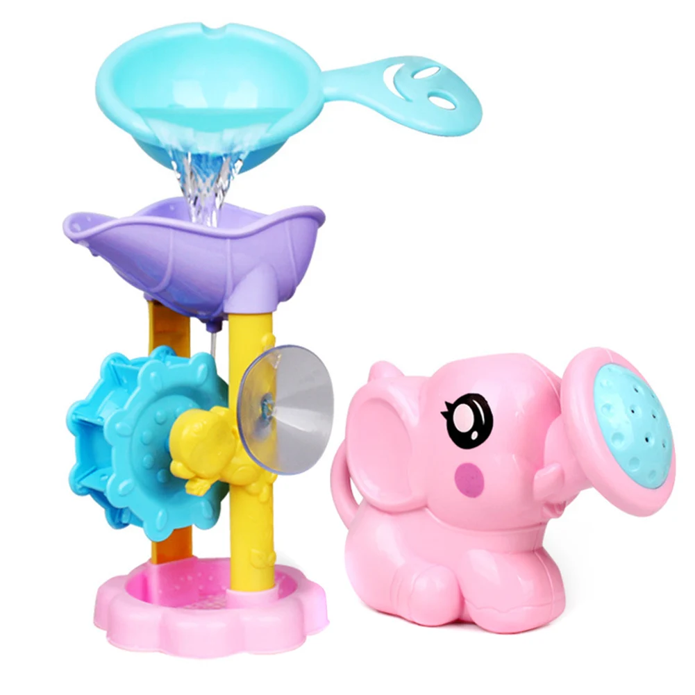 

1 Set Bath Toy Shower Spray Water Waterwheel Bathtub Accessories For Bathroom
