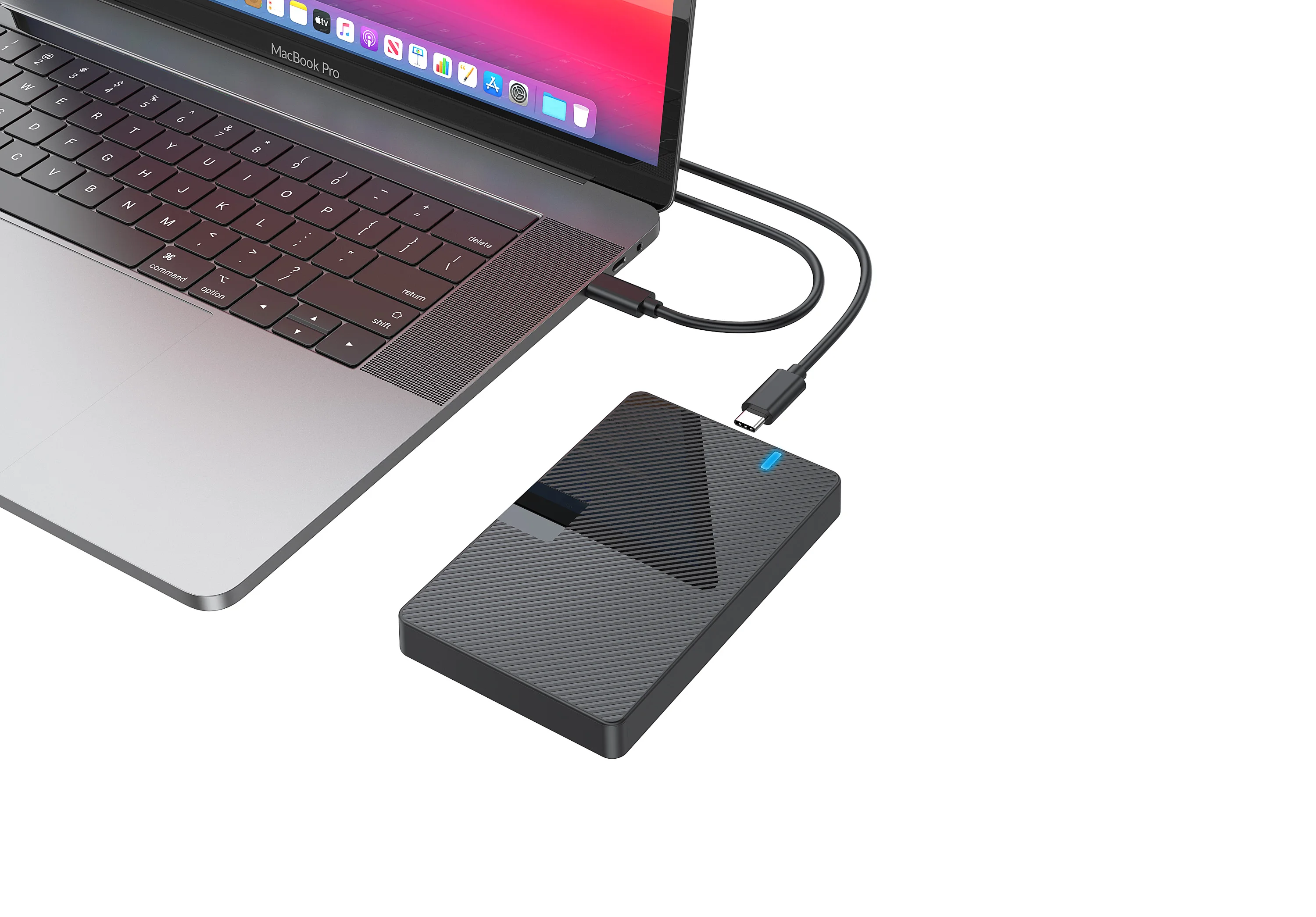 2.5" External Hard Drive Housing SATA to USB 3.0/USB-C3.1 HDD Enclosure Hard Drive Cases for for SSD External Storage HDD Box