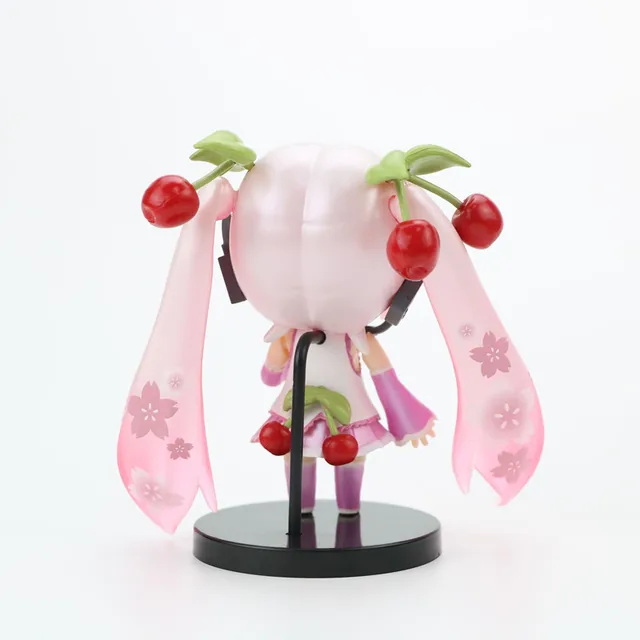 New 10cm Mini Q Posket  Hatsune Miku Action Figure Model Vocal Singer Model Ornament Toys Collection Cake Decor Children Gifts 6