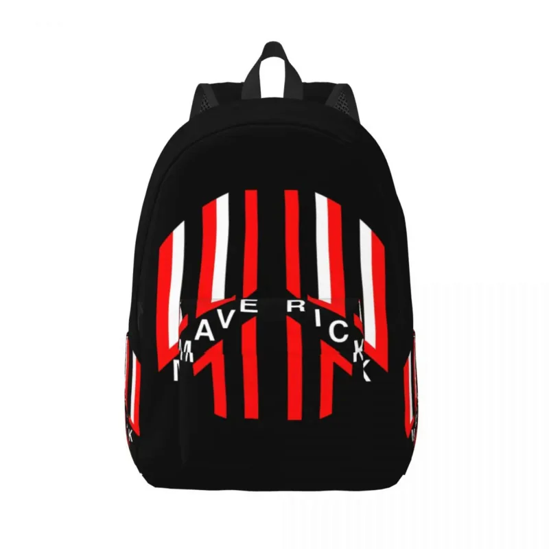 Customized Top Gun Maverick Film Canvas Backpack Men Women Fashion Bookbag for School College Topgun Bags