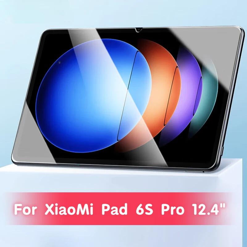 

Tempered Glass Screen Protector For Xiaomi Pad 6S Pro 12.4 HD Full Cover Protective Glass Film Cover For Mi Pad 6S Pro 12.4 Inch