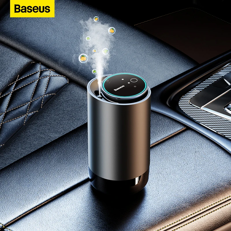 Baseus Car Air Freshener Dualport Perfume Smart App Control Car