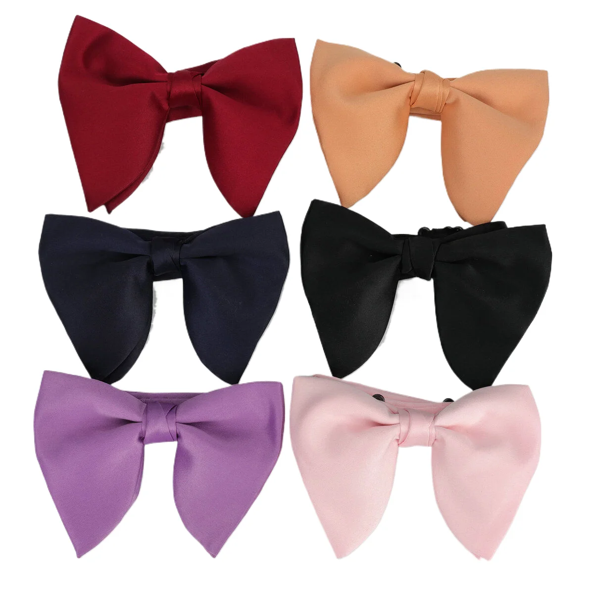 Elegante, einfarbige Fliege für Herren, Hochzeitsfliege, verstellbare, übergroße Fliege, Vintage-Fliege für Herren, große Fliege, Schmetterlingsfliege, Geschenk für Jungen