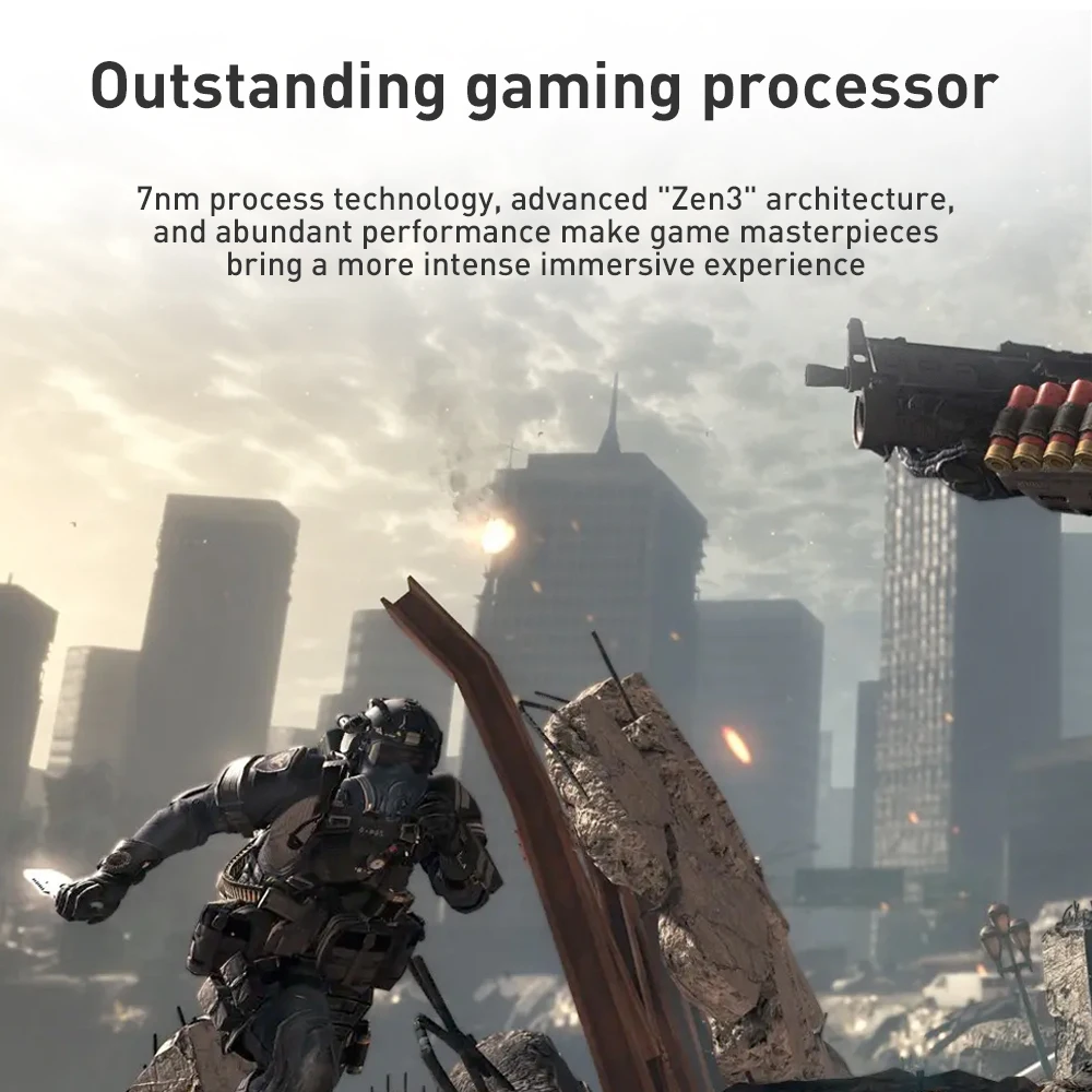 새로운 AMD Ryzen 7 5700X R7 5700X 3.4GHz 8코어 16스레드 65W CPU 프로세서 L3=32M 100- 000000926 팬이 없는 소켓 AM4Origin Box