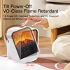 Fireplace Electric Heater Portable Desktop  Heating Stove Radiator with 3D LED Flame for Indoor Home Office Room Festival Gifts 6