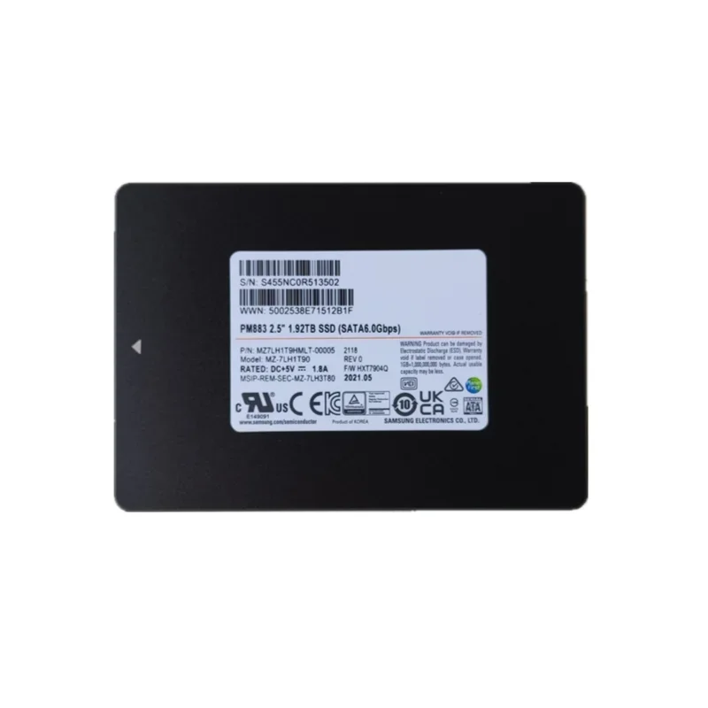 

863/pm863a/pm883/480g/960g/1,92 t/3,84 t enterprise SSD