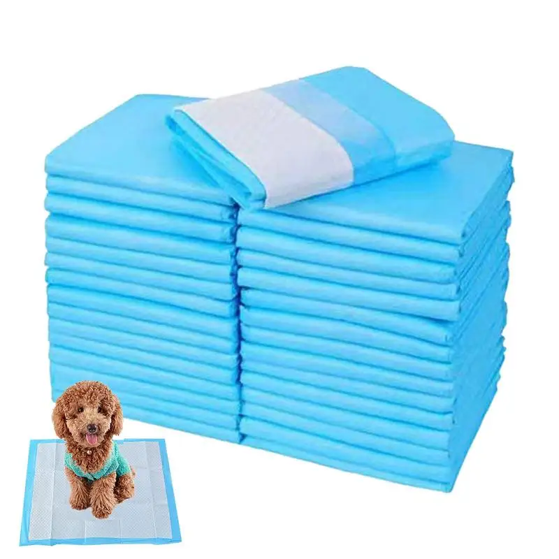 

50/100 Pcs Pee Pads for Dogs Super Absorbent Pet Training Pads Floor Pee Protector Leakproof Pet Diaper Pads for Bunny Cats