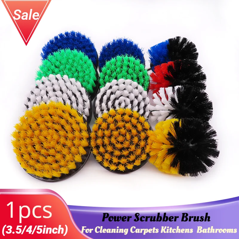 

Power Scrubber Brush Set Electric Electric Cleaning Brush for Cleaning Carpets, Kitchens and Bathrooms Drill Attachment Kit