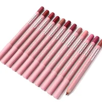 12Color Matte Lipliner Pencil Waterproof Plumping Stain Lipstick Natural Nude Pink Lip Liner Pro Outline The Lips Contour Makeup 6
