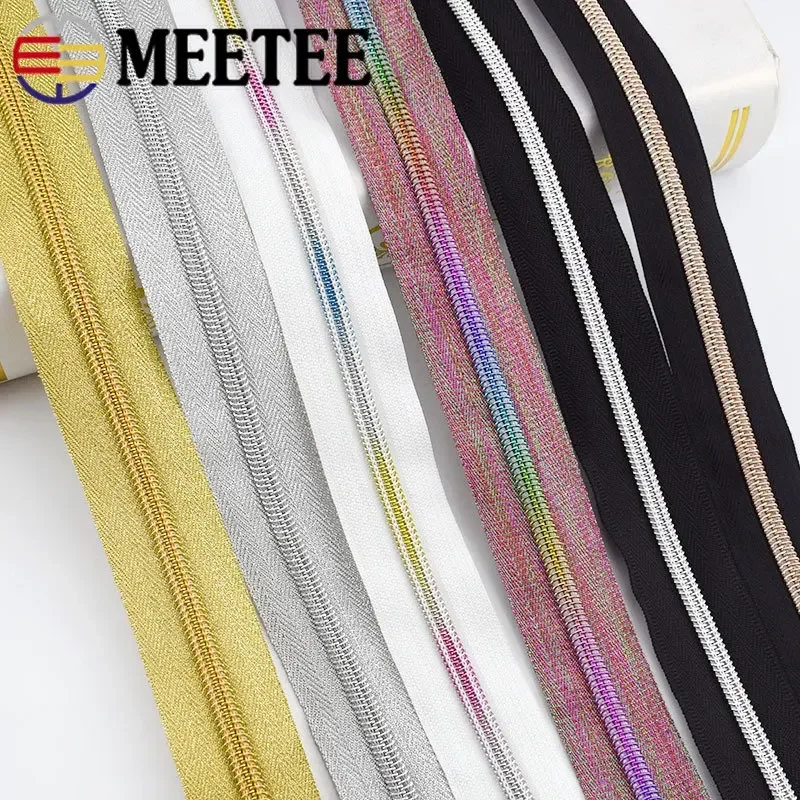 2 Pièces Fermetures à Glissière en Cuir de Bagage en PU Coudre Zip Avec Fermoir en Pu Cuir
