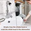 Rechargeable USB Electric Milk Frother Foamer Matcha Whisk Handheld Stainless Steel Foam Maker Egg Beater Coffee Blender Mixer 4