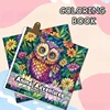 Animal Adventures Coloring Book Cute Line Art and Wildlife Illustrations Relaxing Adult Picture Book for Creative Coloring 1