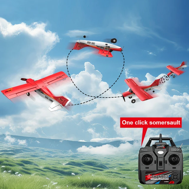 Qidi560 Moore M7 Off-road RC Plane 4CH Brushless Remote Control Airplane Fixed Wing Aircraft Model EPP Foam Toys for Children 6