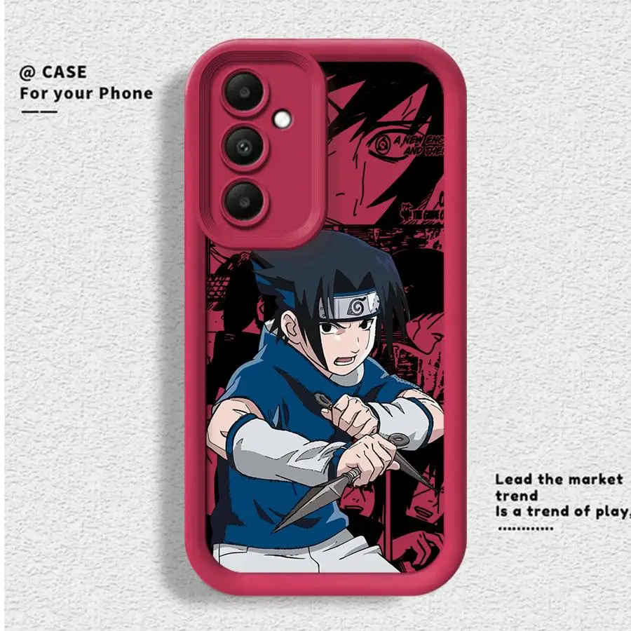 N-Narutos Sasukes Soft Cover Phone Case