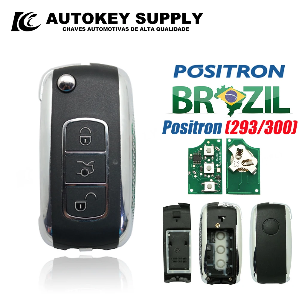 

For Positron Car-Styling Canivete Mercedes+ Place+Chip +Double Program(Trunk Symbol)(Px32/Ex300) Car Key Autokeysupply AKBPCP067