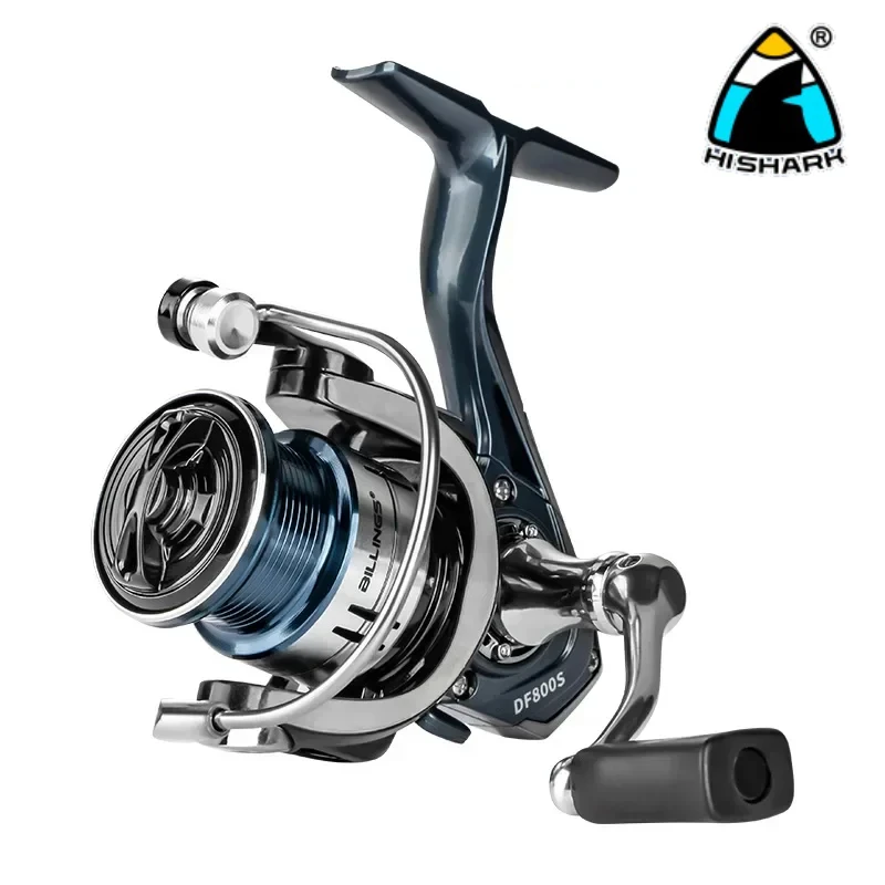 

Metal Spinning Fishing Reel with 5kg Drag Power, Smooth Casting and Retrieval for Freshwater Saltwater carp fishing