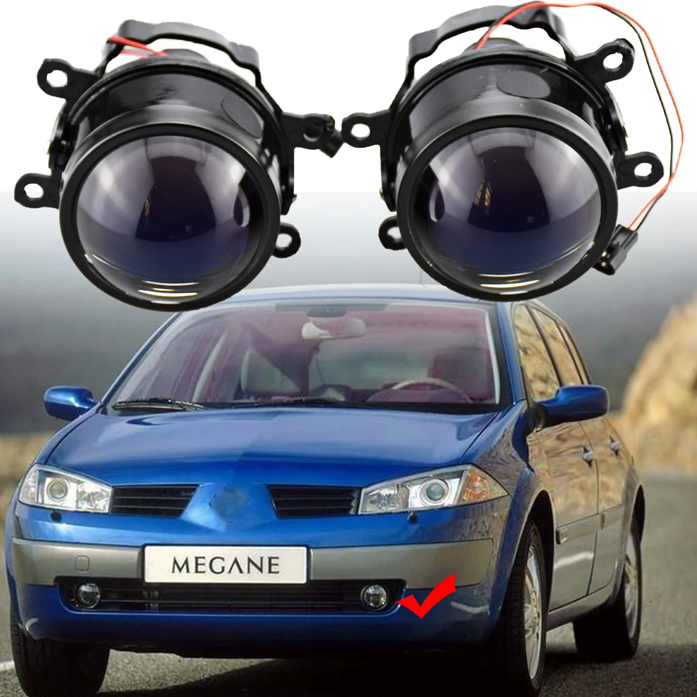 Fendinebbia Faro A Led Per Renault Megane 2/3 Duster Clio Fluence Thalia Koleos Kangoo 2003-2015 Fendinebbia Fendinebbia